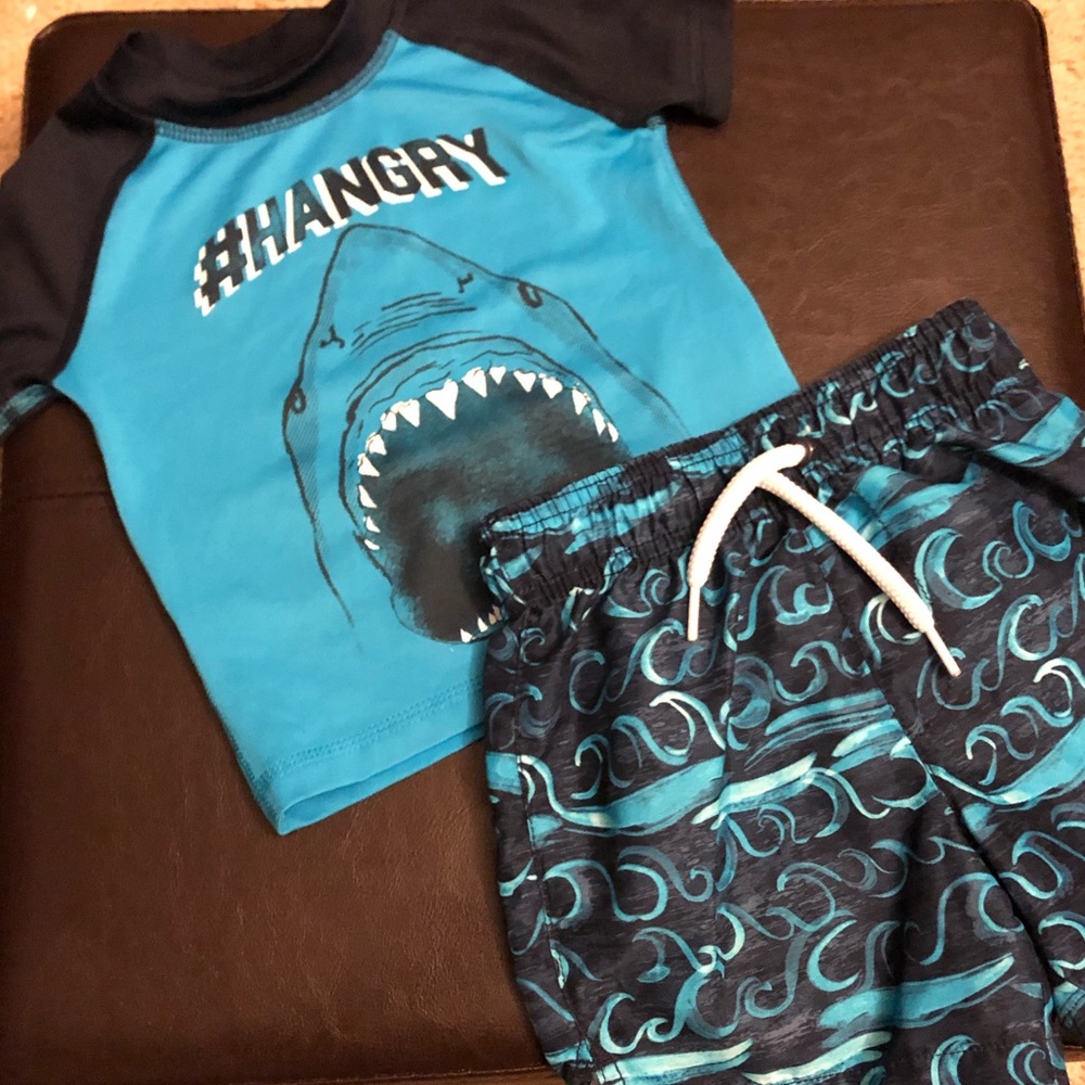 Toddler Rashguard & Boardshort set